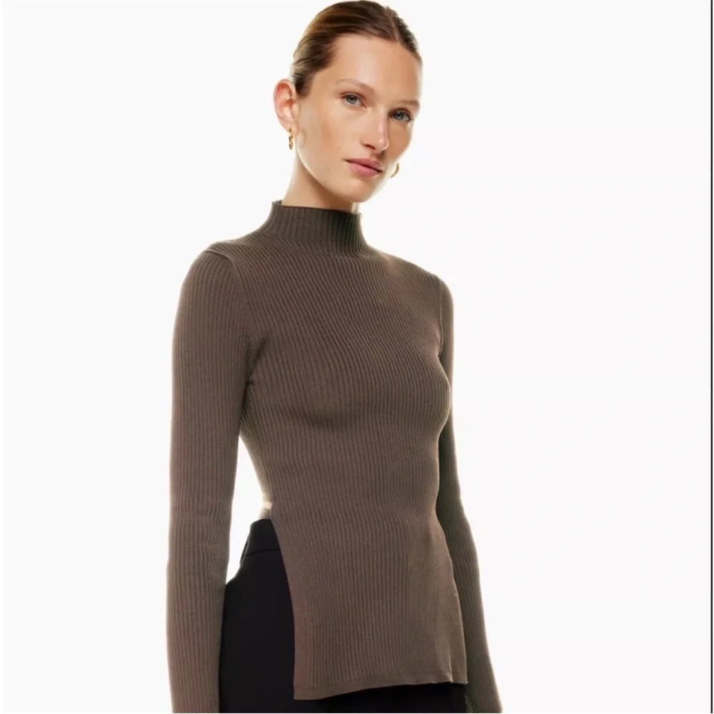 Babaton Ambrosia Sculpt Knit Chocolate Opal NWT